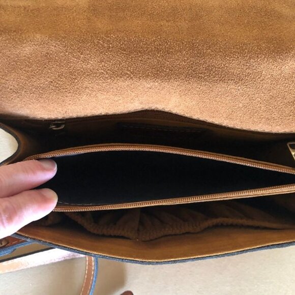 Patricia Nash Porcili Top Handle Bag in Biscuit NWT - Picture 8 of 13